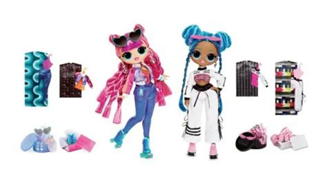 Lol Surprise Omg Fashion Doll Pack Roller Chick And Chillax With