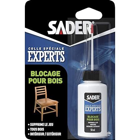 Sader Colle Bois Prise Rapide Min Colle Forte Pour Tous Bois Et