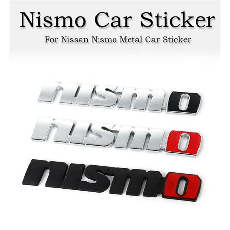 Nismo Logo Emblem Bonet Grill For Nissan Car 3d Metal Quality Shopee