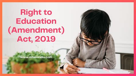 Right To Education Amendment Act 2019