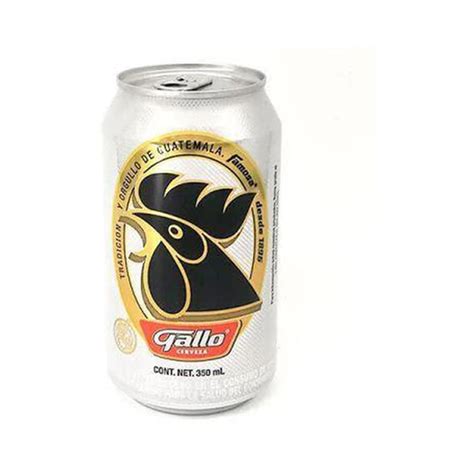 Cerveza Gallo Lata Ml Precio Guatemala