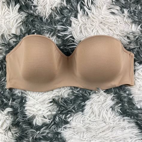 Soma Intimates Sleepwear Soma Womans Nude Strapless Pushup Bra