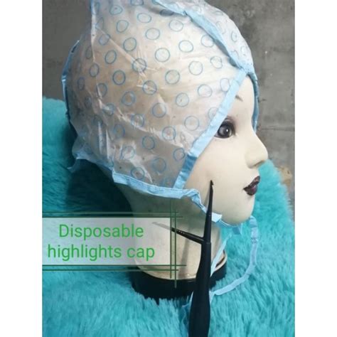 Disposable Highlights Bleaching Cap Hair Bleach Caps High Light Frosting Salon Caps Lazada Ph