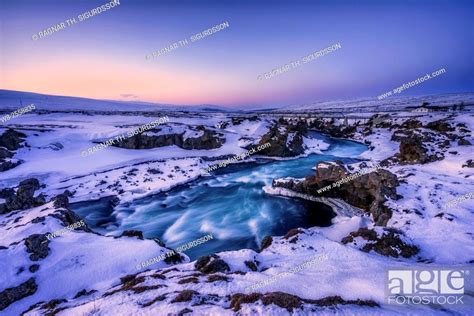 Winter, Lake Myvatn, Iceland, Stock Photo, Picture And Rights Managed ...