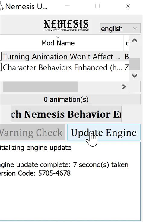 Project New Reign Nemesis Unlimited Behavior Engine At Skyrim Special