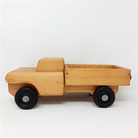 Wooden Toy Trucks - Etsy