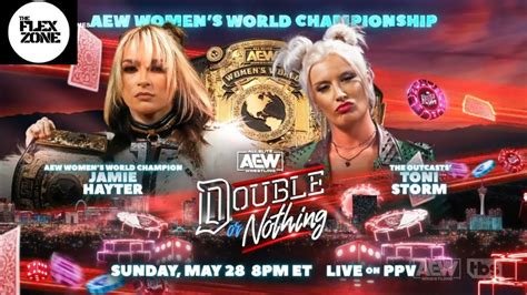 Jamie Hayter Vs Toni Storm AEW Women S World Championship AEW