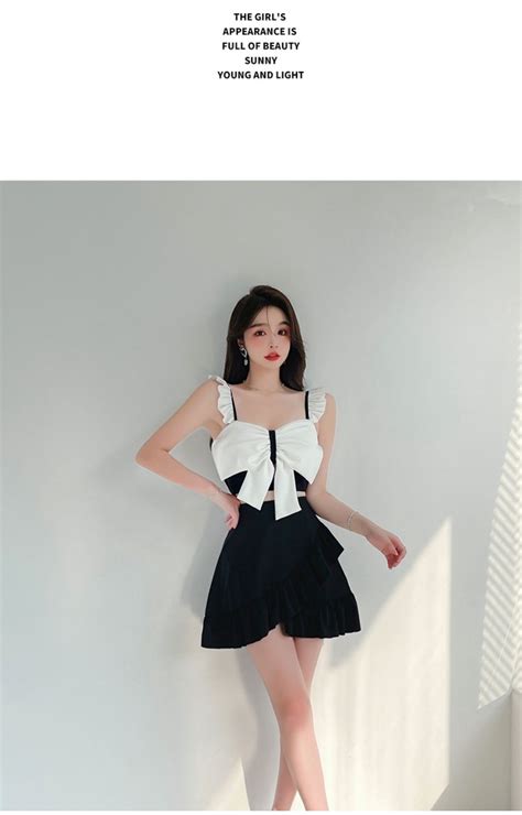 Bikini Swimsuit For Woman Strap Bikini Beachwear Set Sexy Swimwear Kasut Renang Wanita 2 Piece