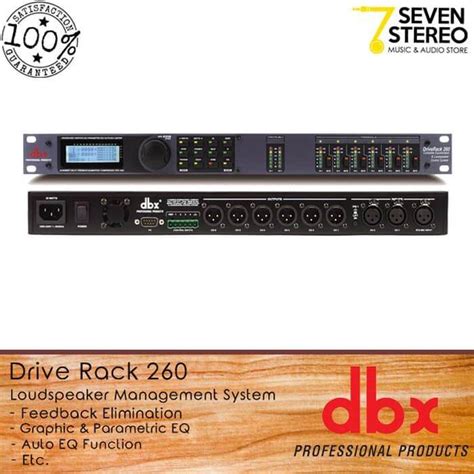 Dbx Driverack Loudspeaker Management Lazada Indonesia