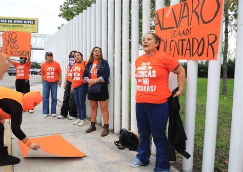 Manifestación En Tec De Monterrey Campus Puebla Denuncia Violencia