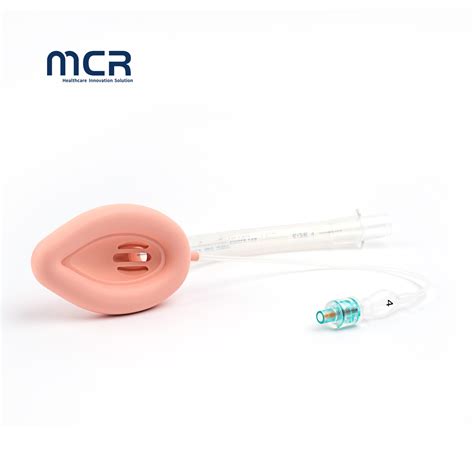 Single Use Surgical Disposable Silicone Airway Laryngeal Mask With Fda