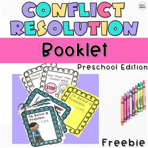 Conflict Resolution Booklet | FREEBIE | Made By Teachers