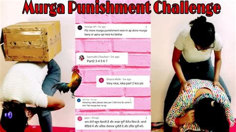 Murga Punishment Challenge Part 2 Murga Punishment Funny Punishment Girls Murga