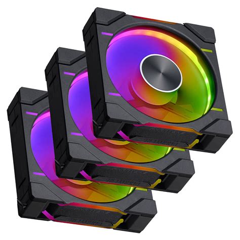 Buy Phanteks D30 120mm PWM Fan Digital RGB Black Reversed 3 Pack [PH ...