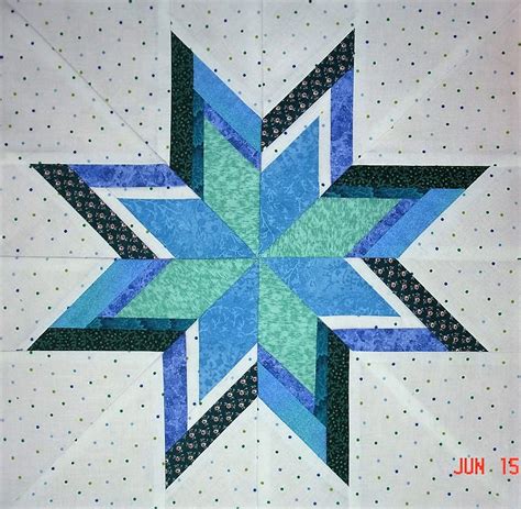 Lone Starburst Paper Piecing Block My First Paper Piecin Flickr