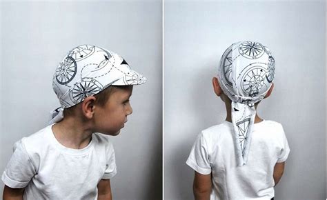 11 ФОТО - бандана на голову для девочки своими руками