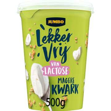 Jumbo Lekker Vrij Van Lactose Magere Kwark G Bestellen Jumbo