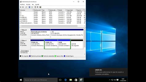 Crear Particiones Primarias Extendidas Y Logicas En Windows 10 YouTube