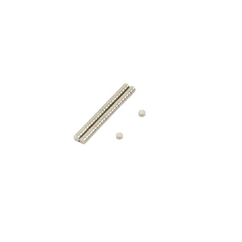 2 Mm Durchmesser X 1 Mm Dick N35 Neodym Magnet