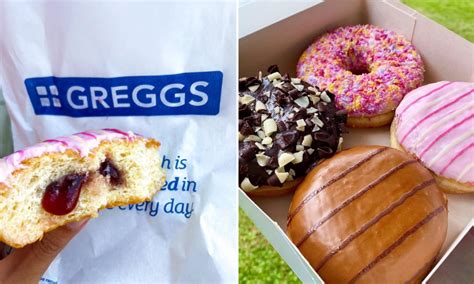 Greggs Doughnuts I Bought 37 Worth Of Greggs Food For Just 12 Find