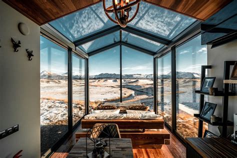 This Tiny Glass Cabin In Remote Iceland Takes Stargazing To The Next