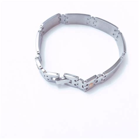 Kt Bicolour Steel Yellow Gold Bracelet Catawiki