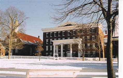 Winston-Salem, NC : January snowfall. Salem College in Old Salem. photo ...