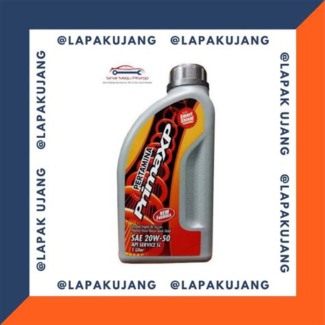 Jual Oli Prima XP New PrimaXP 1 Liter SAE 20w 50 Original Pertamina