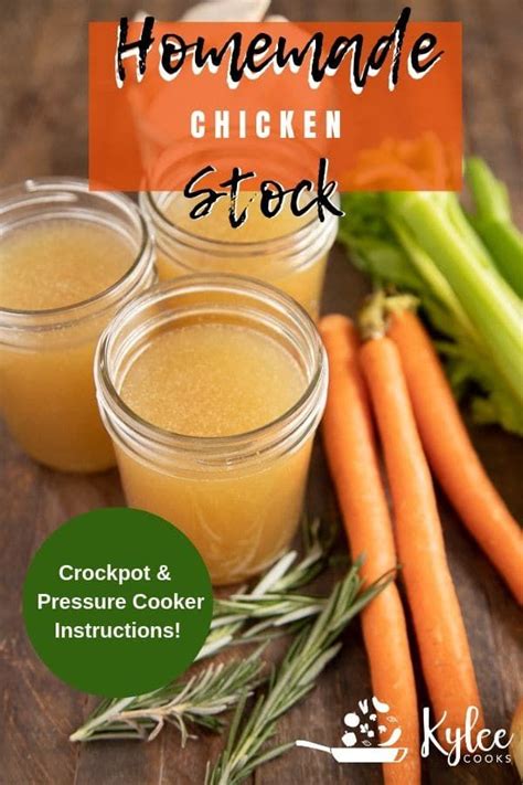 This Recipe For Chicken Stock Is So Easy And Requires Very Little Hands On Attention From You