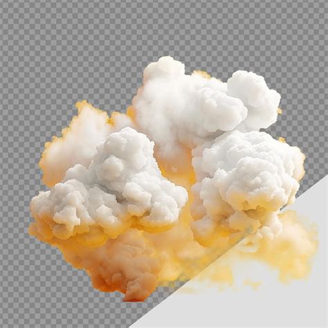 Premium PSD Cloud Png Isolated On Transparent Background