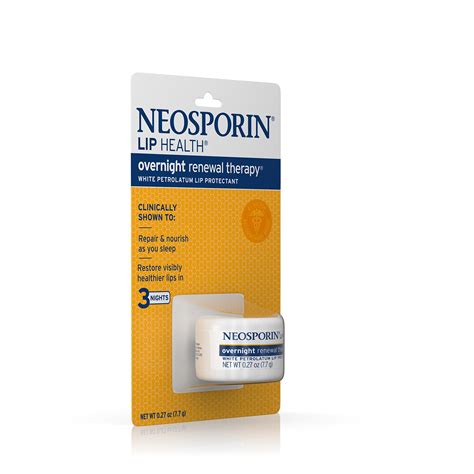 Galleon Neosporin Lip Health Overnight Healthy Lips Renewal Therapy