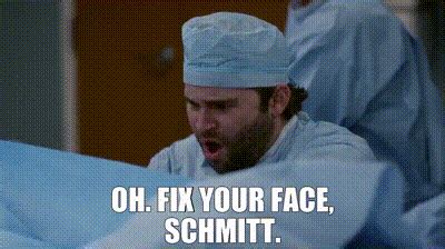 YARN Oh Fix Your Face Schmitt Grey S Anatomy 2005 S19E01