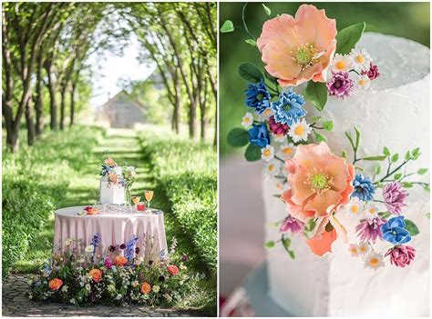 Wildflower Affair Romantic And Colourful Flower Filled Wedding