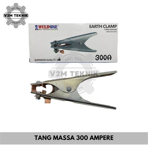 Jual WELDONE Tang Massa 300 Ampere Earth Clamp 300 A Stang Las Klem