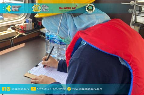 Pemeriksaan Kapal Wilayah Kerja Buatan Kantor Kesehatan Pelabuhan Kelas