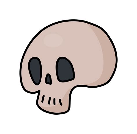 skull sticker Halloween 25737622 PNG