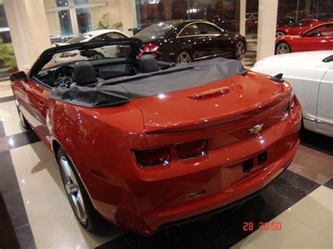 First 2010 Chevy Camaro Convertible Arrives in Middle East | Carscoops