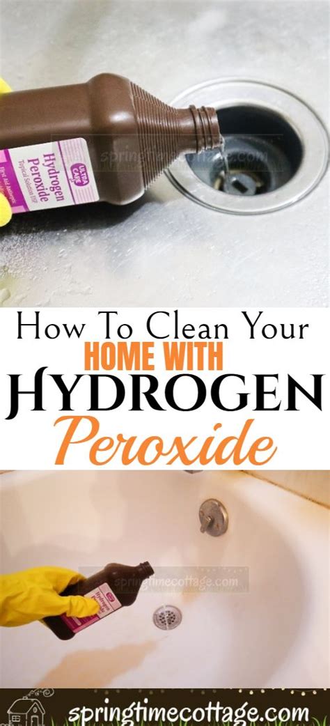 How To Clean Your Home With Hydrogen Peroxide House Cleaning Tips