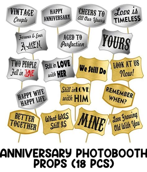 Party Propz Happy Anniversary Decoration Items Kit Pcs With