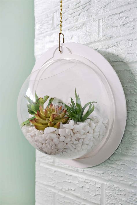 Hanging Terrarium Wall DIY - A Beautiful Mess