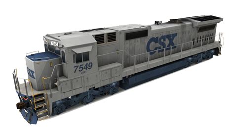 GE C40 8 CSX Gray JointedRail