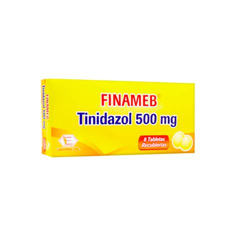 FINAMEB TINIDAZOL500MG CJA X 8 TABLETAS