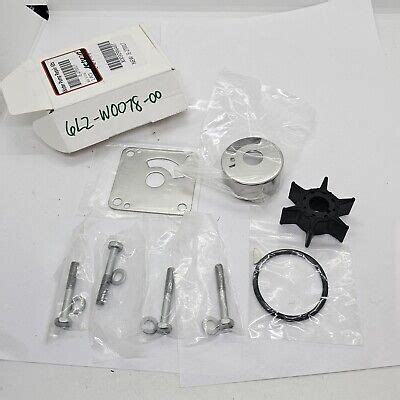 For Yamaha 6L2 W0078 00 Water Pump Impeller Repair Kit 20 HP25 HP