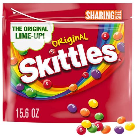 Skittles Original Fruity Candy Sharing Size Fruity Assorted Sharing