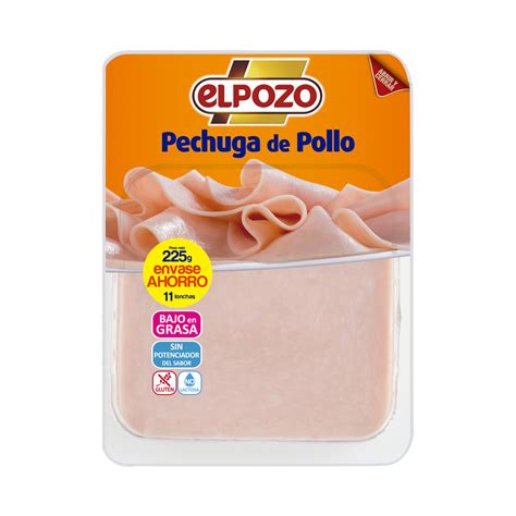 EL POZO Fiambre De Pechuga De Pollo Cocida Cortada En Lonchas EL POZO