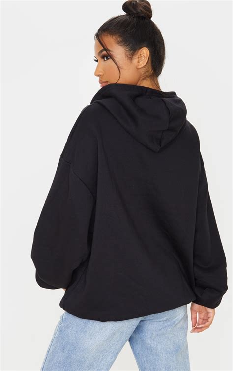 Black Ultimate Oversized Hoodie Prettylittlething