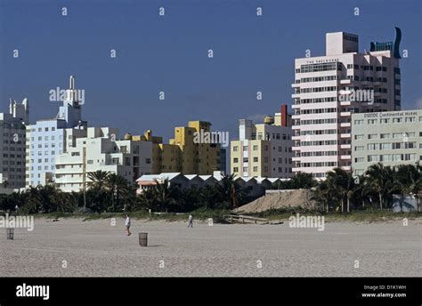 Hotels, South Beach Miami Stock Photo - Alamy