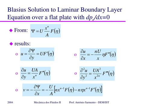 Ppt Boundary Layer Equations Powerpoint Presentation Free Download