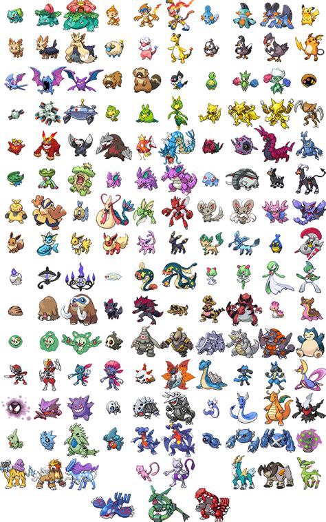 Pokemon Gen Generation Chart 2of2 151 Pokemon, Pokemon, 56% OFF