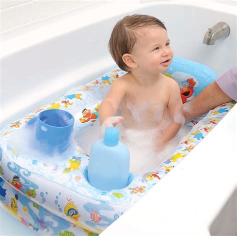 Sesame Street Elmo Inflatable Safety Bathtub - Walmart.com